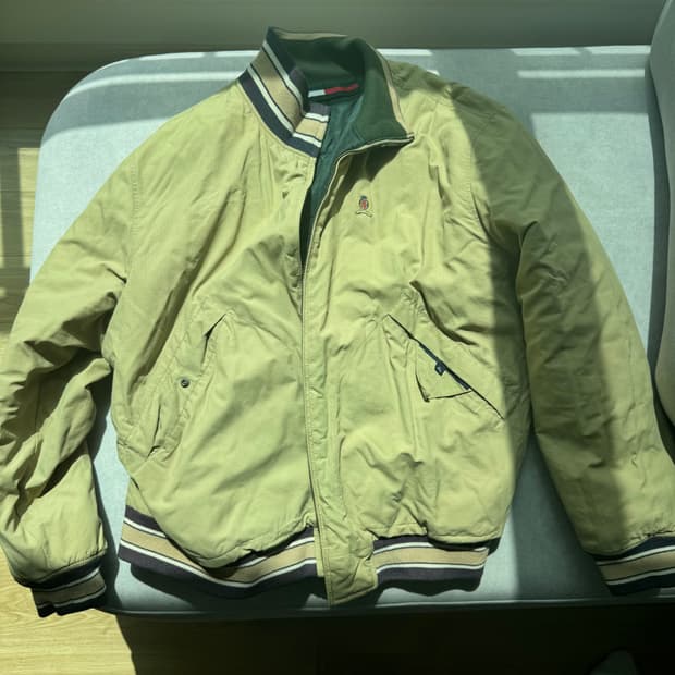 타미힐피거 리버시블 자켓