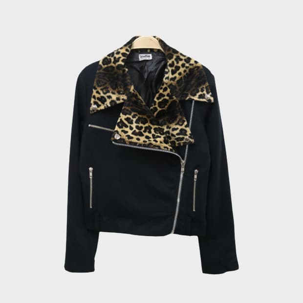 INDIO 호피 포인트 라이더 자켓 61058