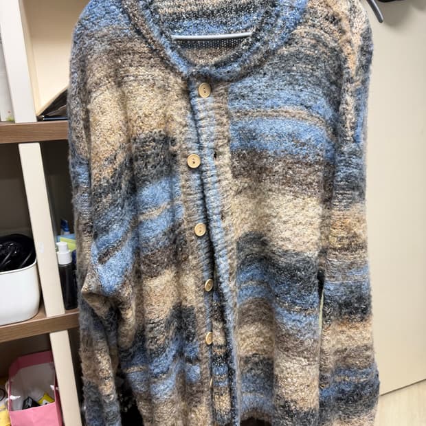 [보세] 스트라이프 가디건 L사이즈