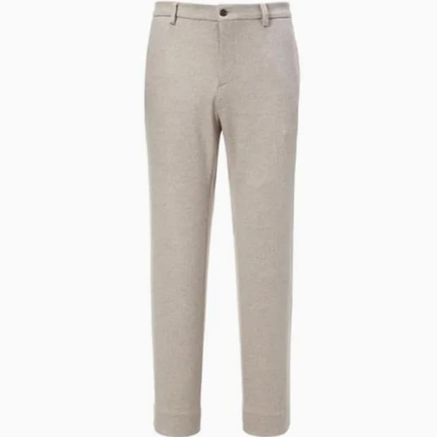 마에스트로 멜란지 울 슬랙스 팬츠