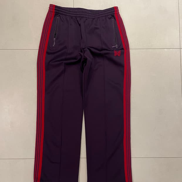 니들스 스트레이트 트랙팬츠 퍼플