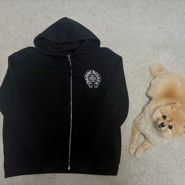 [XL]크롬하츠 홀스슈 후드집업 로스앤젤레스 한정