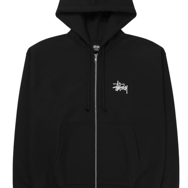 국내배송 새상품/ 스투시 베이직 후드집업