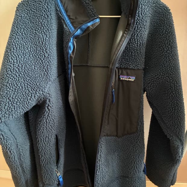 파타고니아 레트로x 후리스 네이비 s