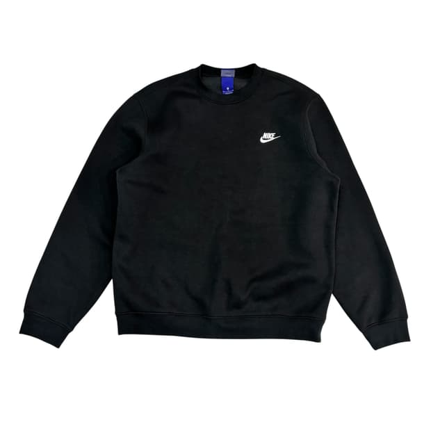 나이키 블랙 클럽 플리스 스웨트셔츠