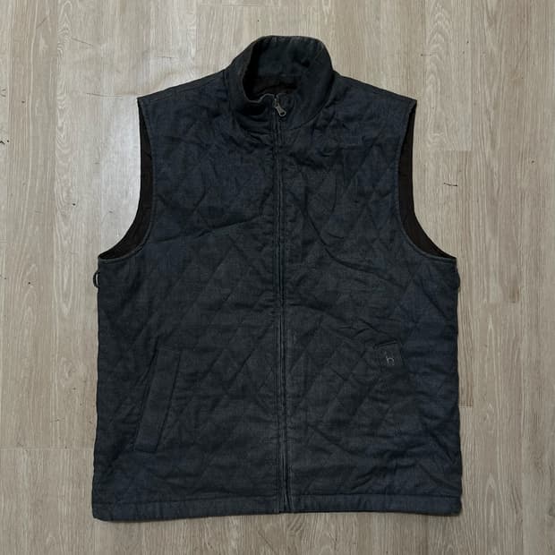 헤지스 남성 클래식 퀼팅 조끼 XL/105 