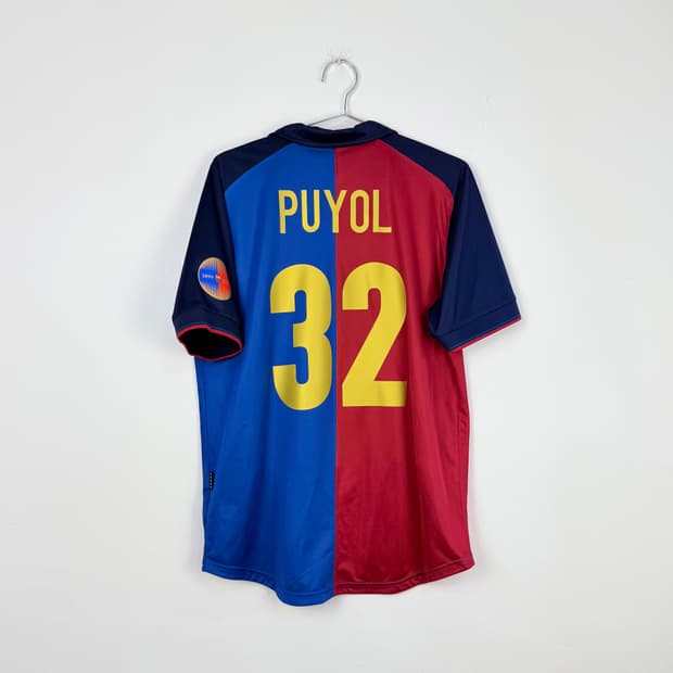 (재발매)99-00 바르셀로나 홈 푸욜 유니폼