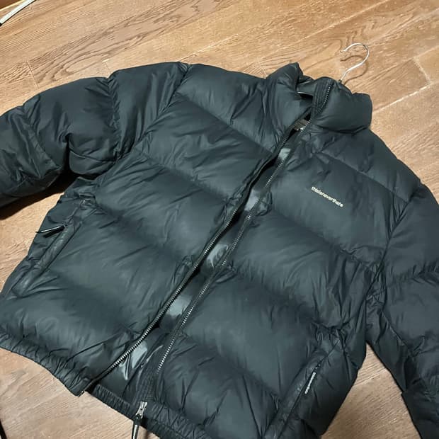 디스이즈네버댓 PERTEX T Down Jacket Black