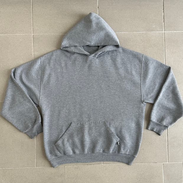 00s 빈티지 러셀 후드 그레이 XL