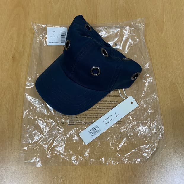 (F) 기마구아스 Eyelets cap blue