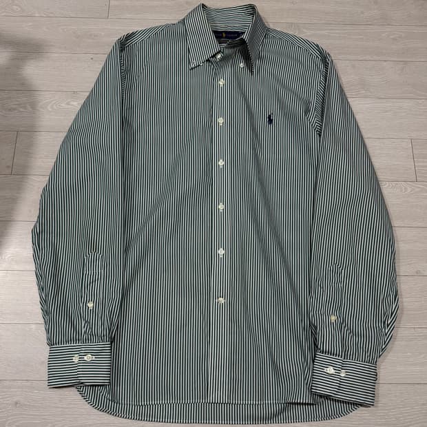 폴로 랄프로렌 이지케어 스트라이프 셔츠 