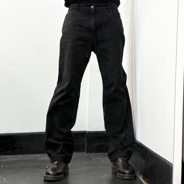 준지 21FW 블랙진