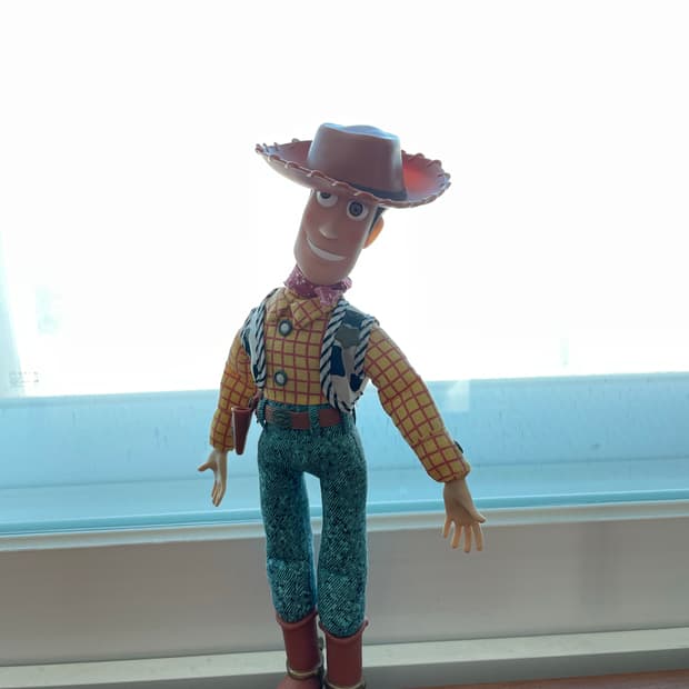 디즈니 정품 단품 토이스토리 우디 피규어 인형 + 미니 우디 증정
