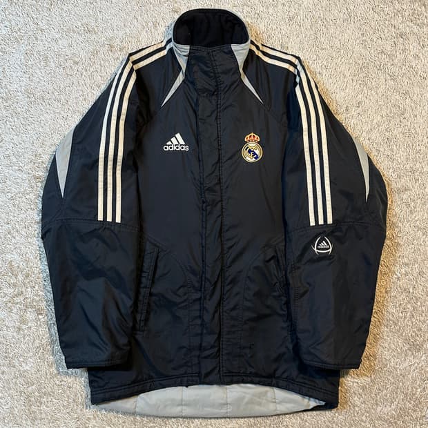 아디다스 레알마드리드 04-05 스타디움 자켓 블랙