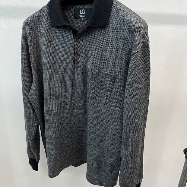 105) 던힐 이태리 헤링본 카라티 