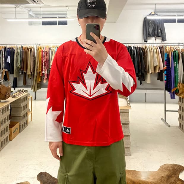 ADIDAS canada hockey jersey 아디다스 하키 져지