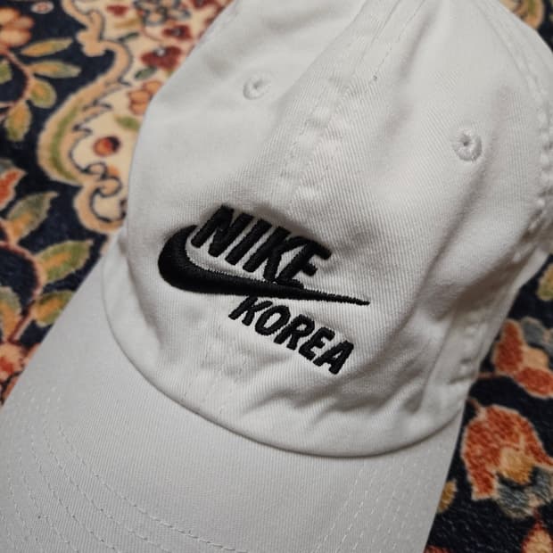 나이키 코리아 볼캡 화이트