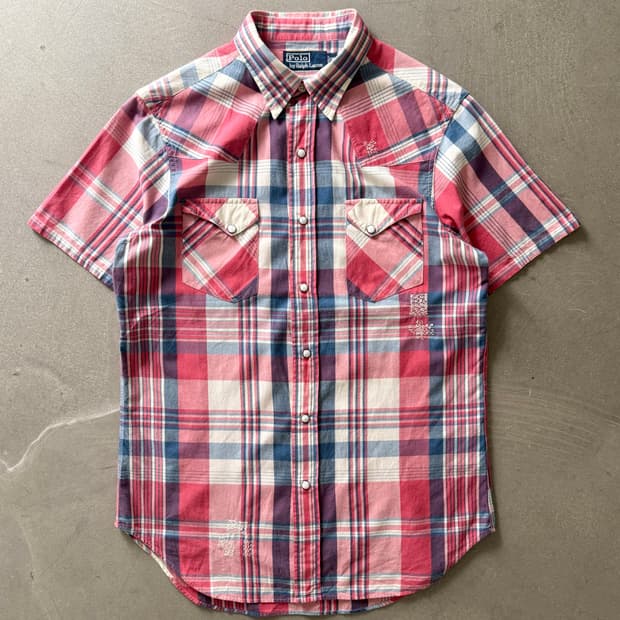 Polo Ralph Lauren Plaid Western Shirt
