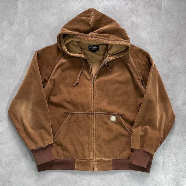 폴로 진스 브라운 코듀로이 후드 자켓 (va.72)