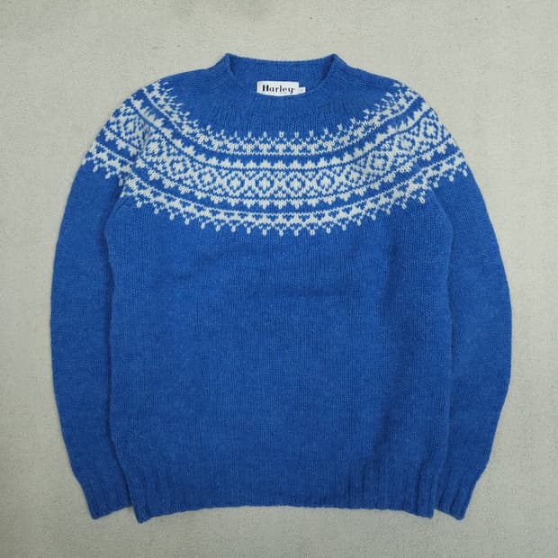 할리오브스코틀랜드 페어아일 요크 스웨터 L