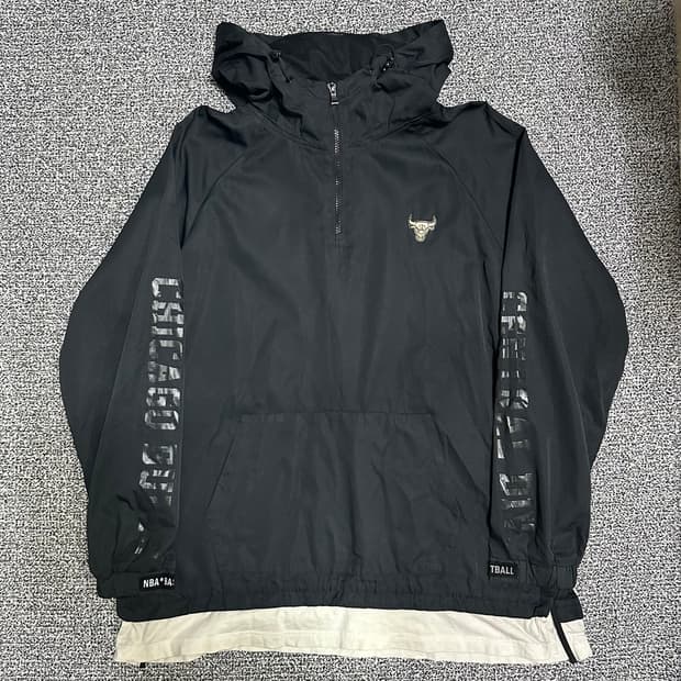 (XL) NBA 시카고불스 레이어드 아노락 바람막이