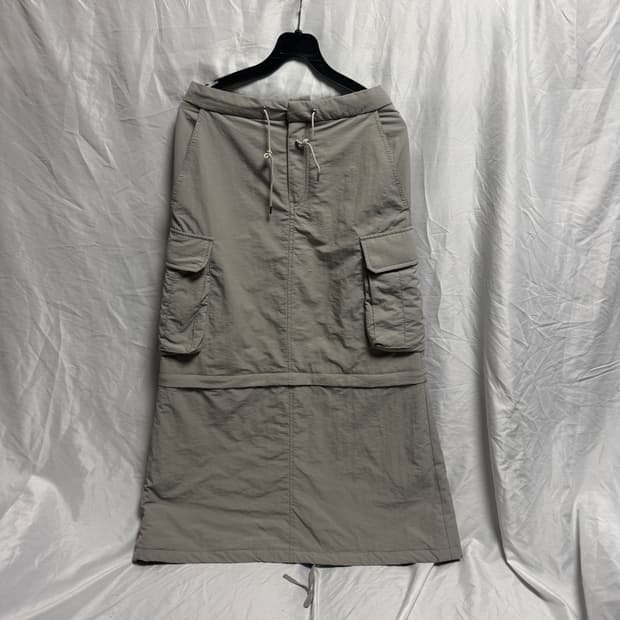 샌드사운드 카고 패딩 스커트 Free