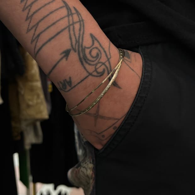 TTF✳️2003s/s 언더커버 ‘SCAB’ 뱅글 2pcs