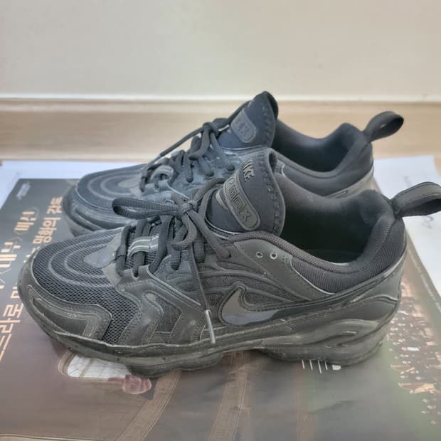 최저가! 나이키 에어 EVO 맥스 트리플 블랙 270 올검 (에눌,네고o