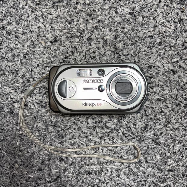 삼성 케녹스 d6 빈티지 디지털 카메라