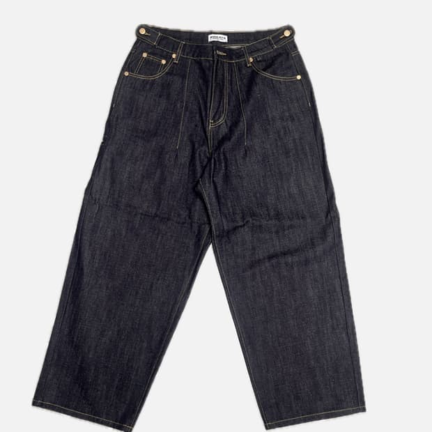 Sweats collective 스웻 콜렉티브 인디고 데님 팬츠