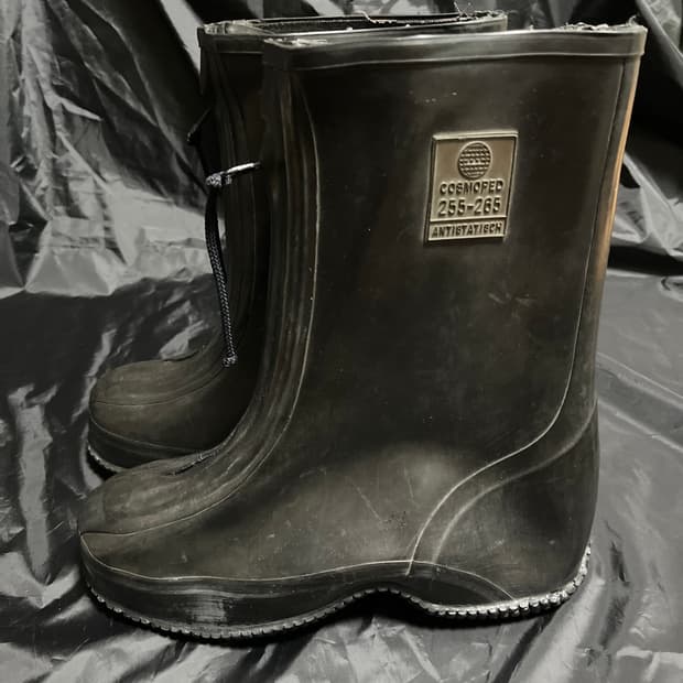 COSMOPED OG 독일군 레인부츠 오버부츠 버니 부츠 칸예웨스트 이지