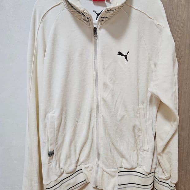 푸마 퓨마 아이보리 아우터 츄리닝 져지
