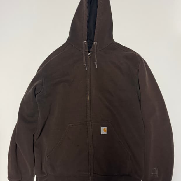 희귀!! 칼하트 써멀 코코아 후드집업 M ~ L