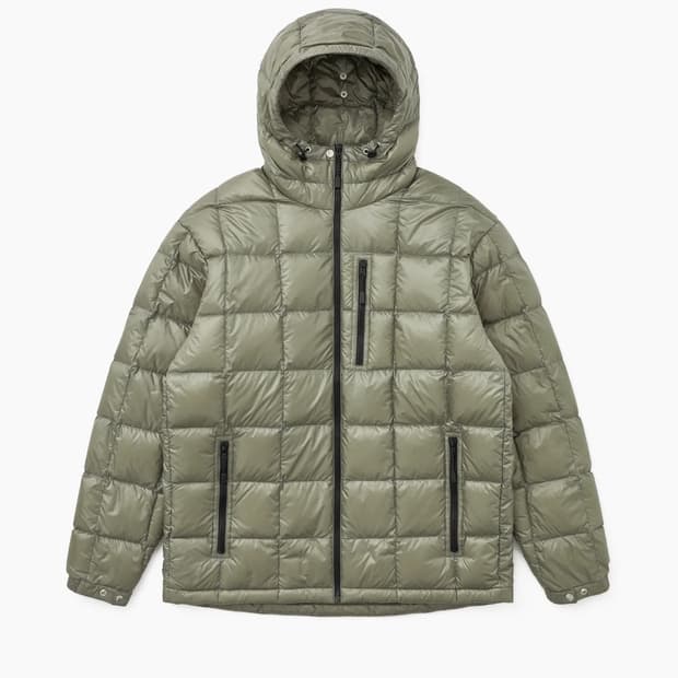 카키스 캠퍼 후드 다운 xl