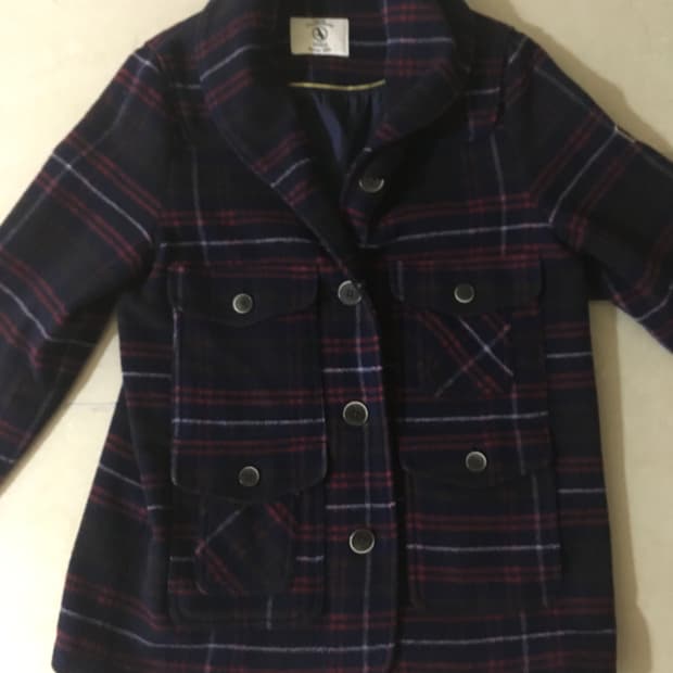MAITRE CAOUTCHOUTIER AIGLE_ check coat 