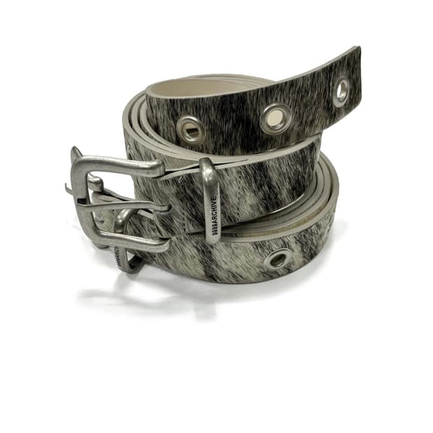 9999아카이브 Real Cowhide Eyelet Belt
