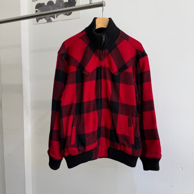 WOOLRICH 버팔로 체크 자켓