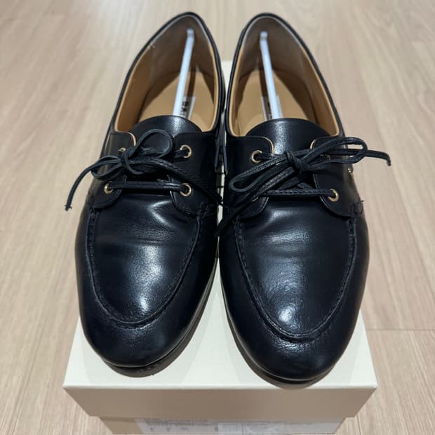 발리 플룸 보트슈즈 블랙 270