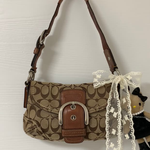 Coach signature mini y2k shoulder bag