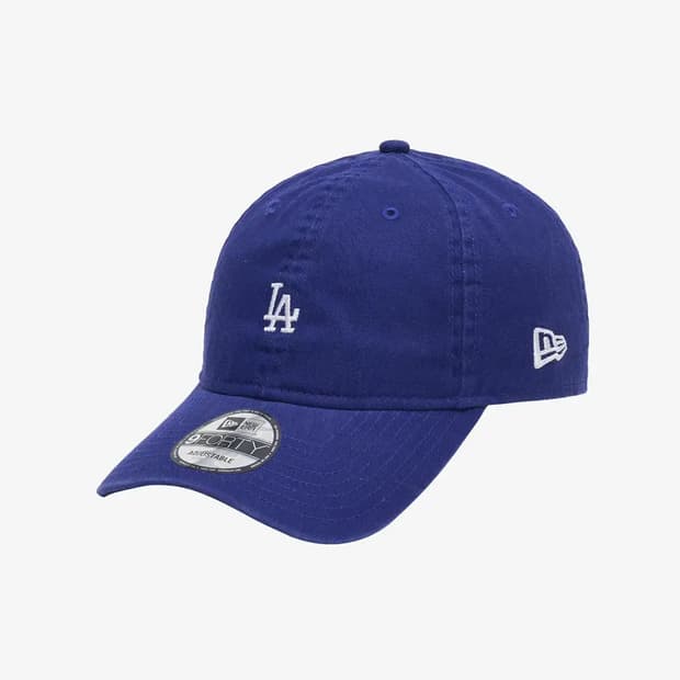 뉴에라 MLB  LA 워시드 미니 로고 언스트럭쳐 볼캡 카시스