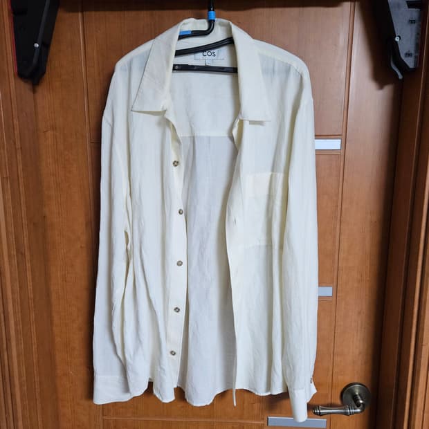 COS 셔츠 XL 아이보리