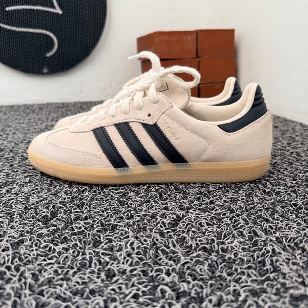 아디다스 삼바 아이보리 