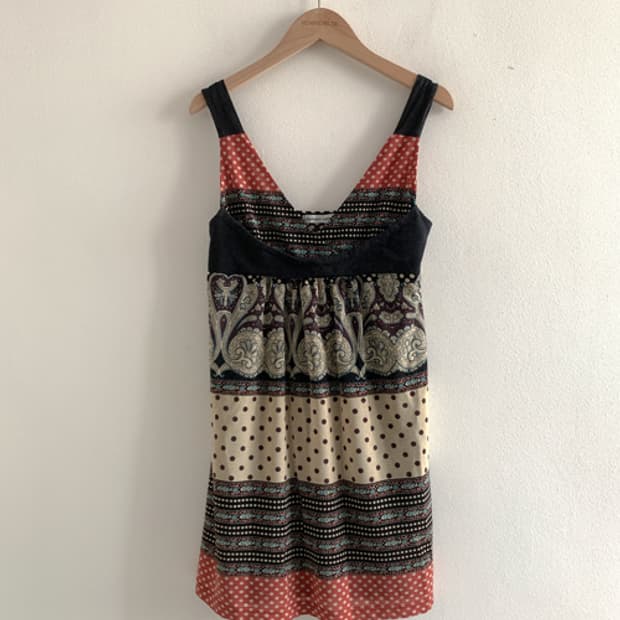 Ethnic Sleeveless Dress