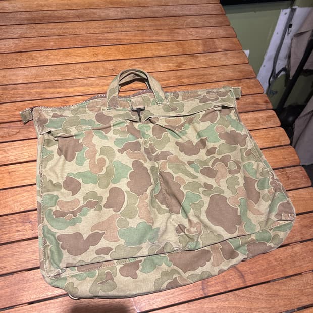 RRL 덕카모 헬멧백 백팩 판매합니다.