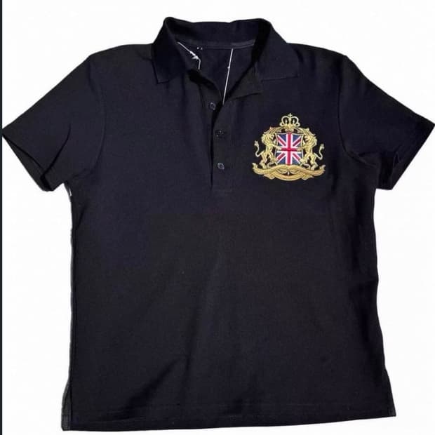 빈티지 union jack 폴로셔츠