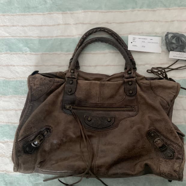 발렌시아가 모터백 라지