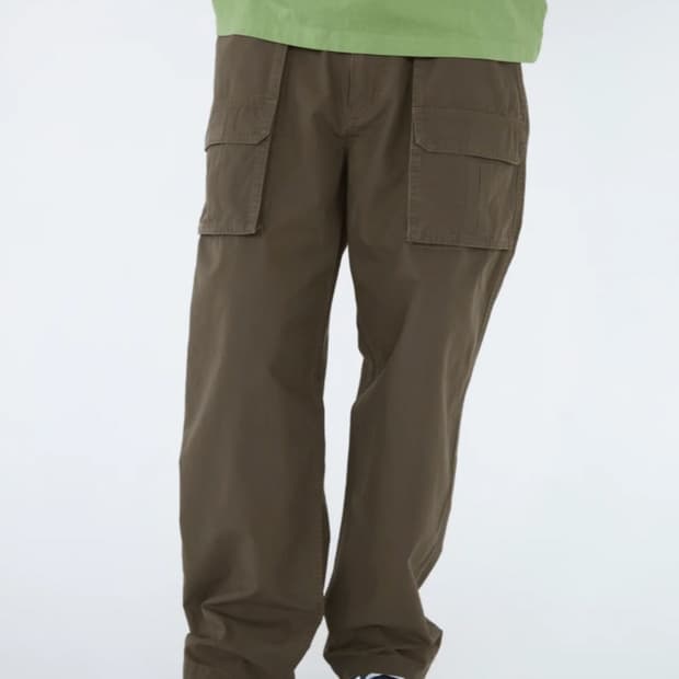 카키스 Washed Hiker Pant Bark