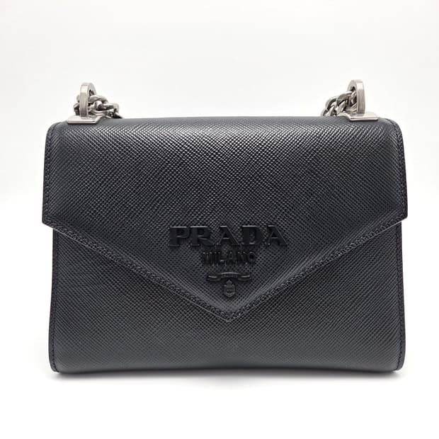 프라다 사피아노 모노크롬 스몰체인1BD127