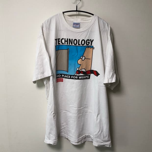90s 딜버트 TECHNOLOGY 티셔츠 xxl 올스포츠 프로웨이트