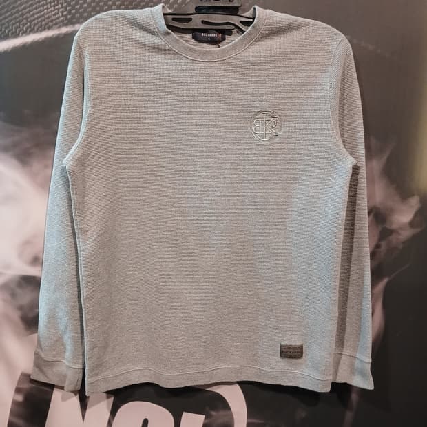 BUCKAROO 와플 니트 그레이